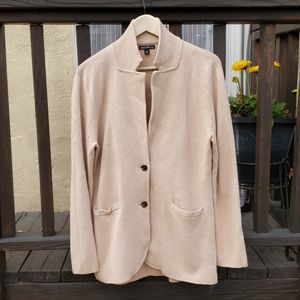 J Crew Mercantile Tan Sweater Blazer
